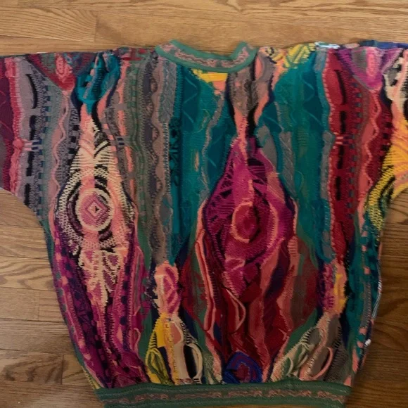 Vintage COOGI Authentic multi coloured sweater - mens small - Picture 5 of 6